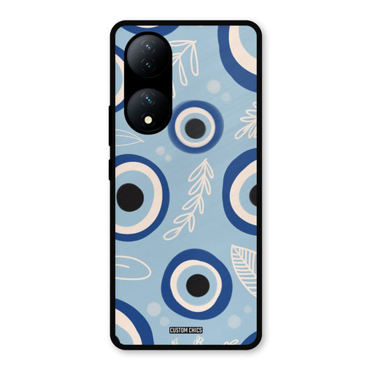 Evil Eye Painting Vivo Y100 Mobile Back Cover - Aesthetic PrintShield Case