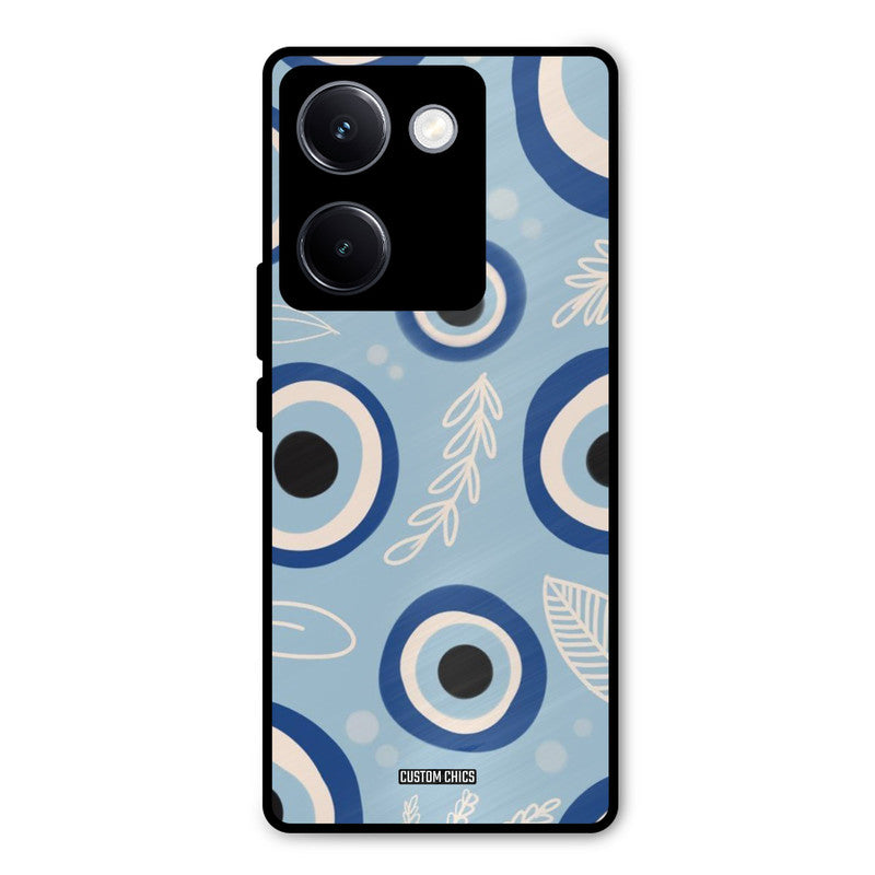 Evil Eye Painting Vivo Y300 Plus Mobile Back Cover - Aesthetic PrintShield Case