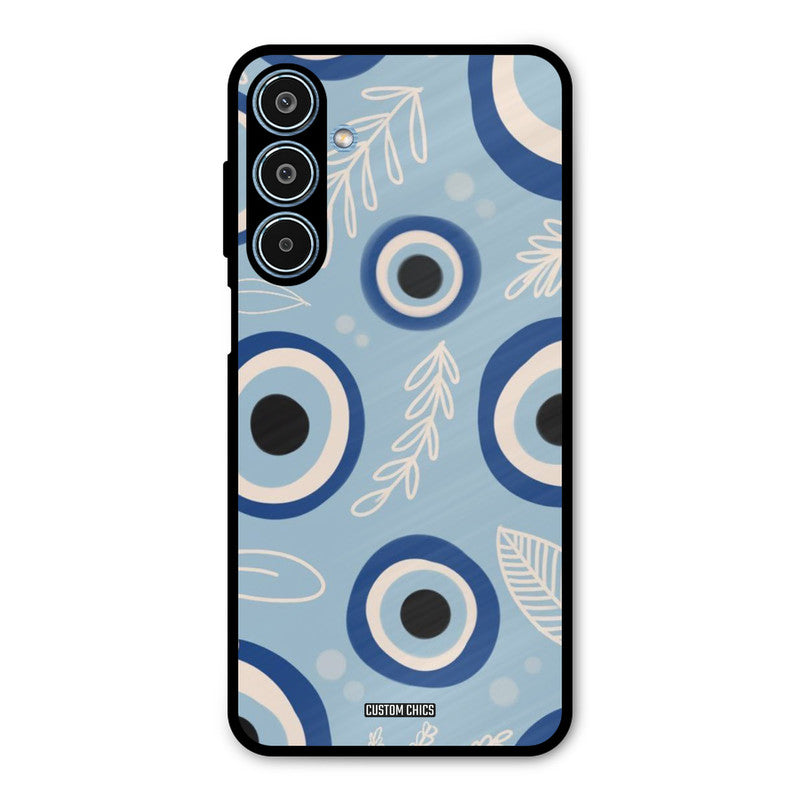 Evil Eye Painting Samsung Galaxy M35 5G Mobile Back Cover - Aesthetic PrintShield Case
