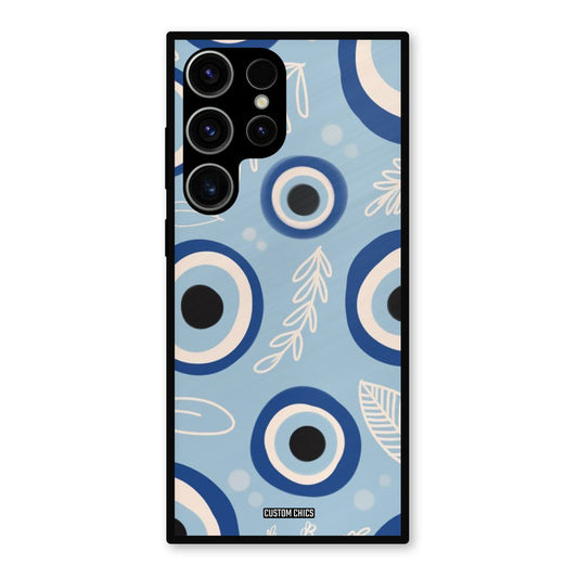 Evil Eye Painting Samsung Galaxy S23 Ultra Mobile Back Cover - Aesthetic PrintShield Case