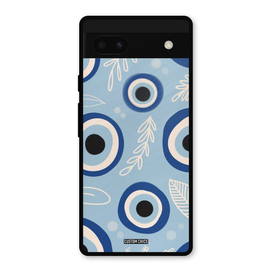 Evil Eye Painting Google Pixel 6a Mobile Back Cover - Aesthetic PrintShield Case