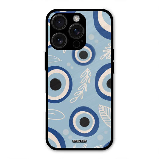 Evil Eye Painting iPhone 16 Pro Max Mobile Back Cover - Aesthetic PrintShield Case