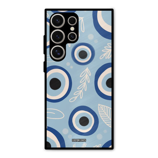 Evil Eye Painting Samsung Galaxy S24 Ultra Mobile Back Cover - Aesthetic PrintShield Case