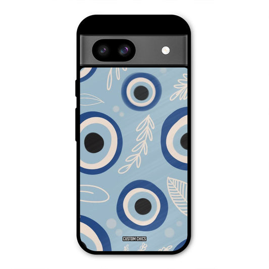Evil Eye Painting Google Pixel 8a Mobile Back Cover - Aesthetic PrintShield Case