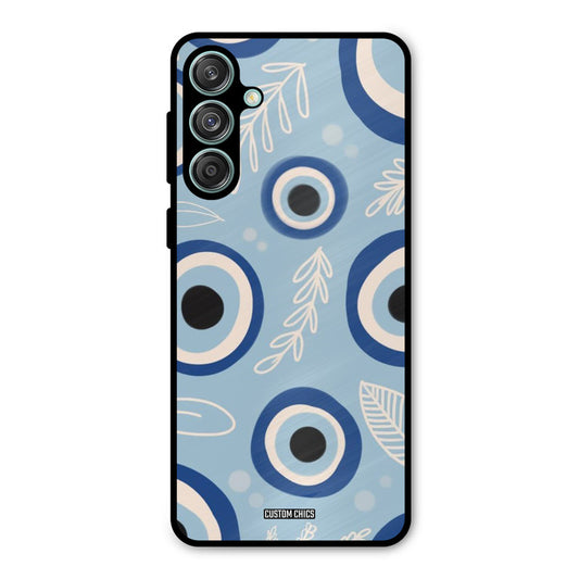 Evil Eye Painting Samsung Galaxy M55 5G Mobile Back Cover - Aesthetic PrintShield Case