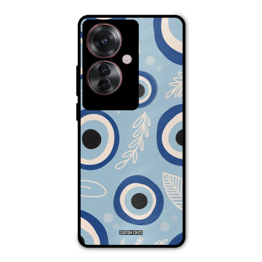 Evil Eye Painting Oppo F25 Pro Mobile Back Cover - Aesthetic PrintShield Case