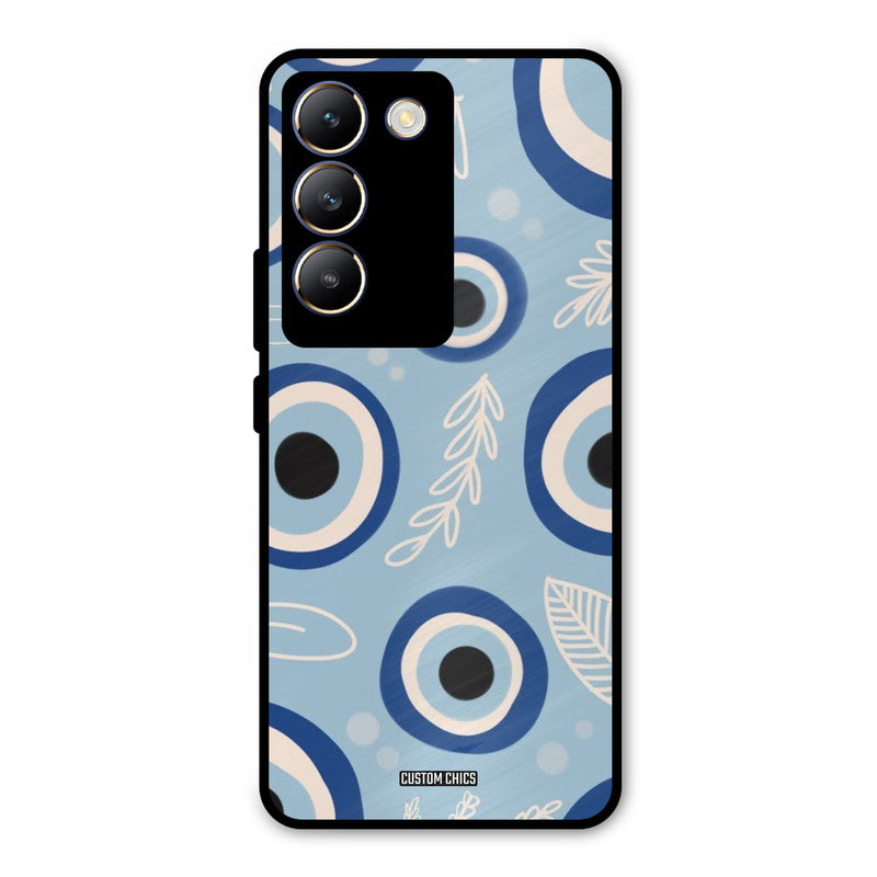 Evil Eye Painting Vivo Y200e Mobile Back Cover - Aesthetic PrintShield Case