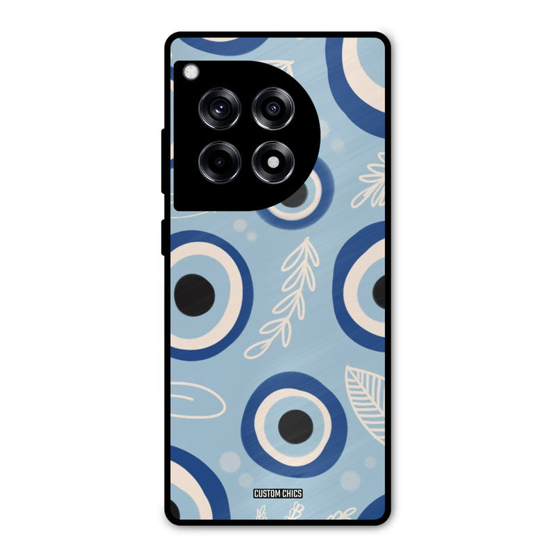 Evil Eye Painting OnePlus 12R Mobile Back Cover - Aesthetic PrintShield Case