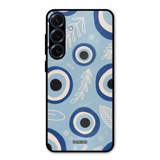 Evil Eye Painting Samsung Galaxy S25 Plus Mobile Back Cover - Aesthetic PrintShield Case