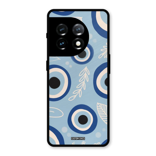 Evil Eye Painting OnePlus 11 Mobile Back Cover - Aesthetic PrintShield Case