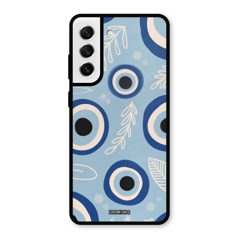 Evil Eye Painting Samsung Galaxy S21 FE 5G Mobile Back Cover - Aesthetic PrintShield Case
