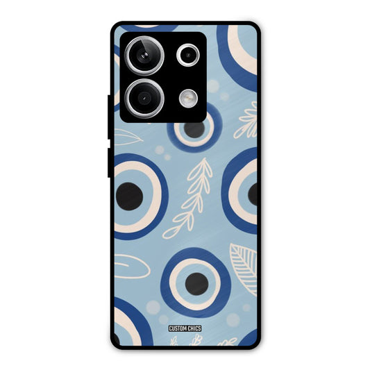 Evil Eye Painting Redmi Note 13 5G Mobile Back Cover - Aesthetic PrintShield Case