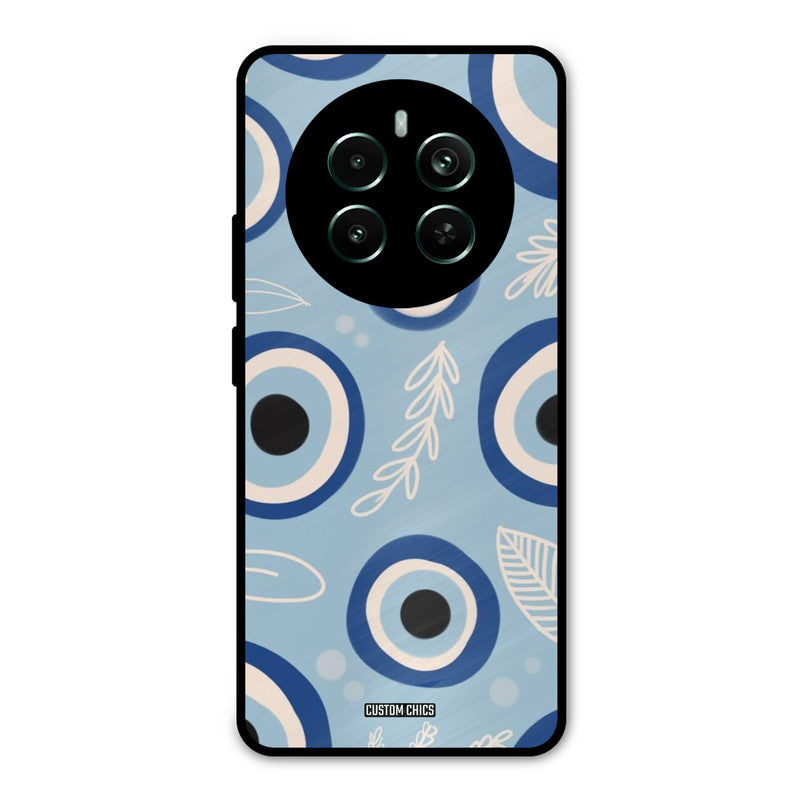 Evil Eye Painting Realme 12 Plus Mobile Back Cover - Aesthetic PrintShield Case