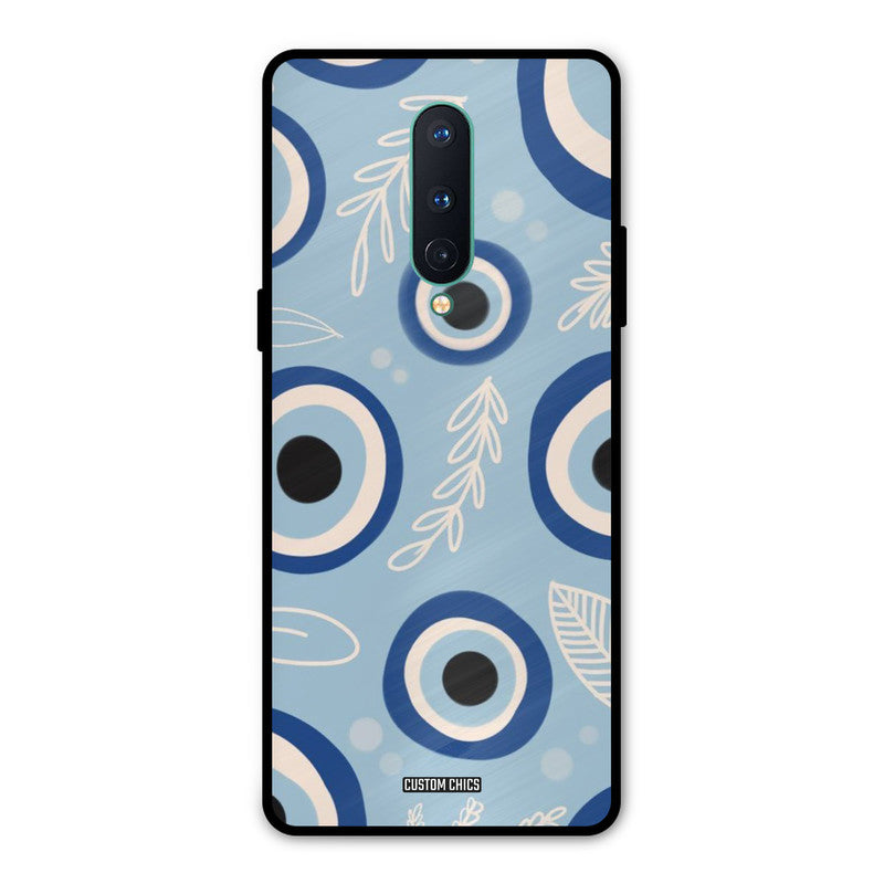 Evil Eye Painting Oneplus 8 Mobile Back Cover - Aesthetic PrintShield Case