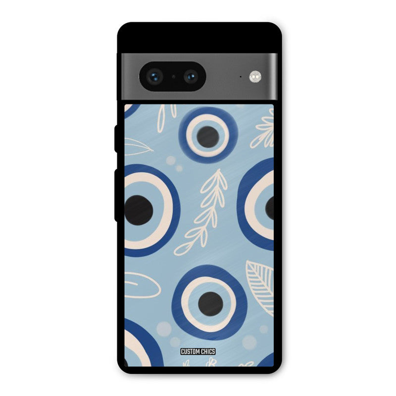 Evil Eye Painting Google Pixel 7 Mobile Back Cover - Aesthetic PrintShield Case