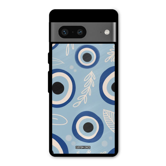 Evil Eye Painting Google Pixel 7 Mobile Back Cover - Aesthetic PrintShield Case