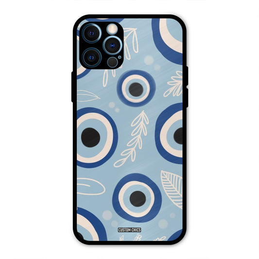 Evil Eye Painting IPhone 12 Pro Mobile Back Cover - Aesthetic PrintShield Case