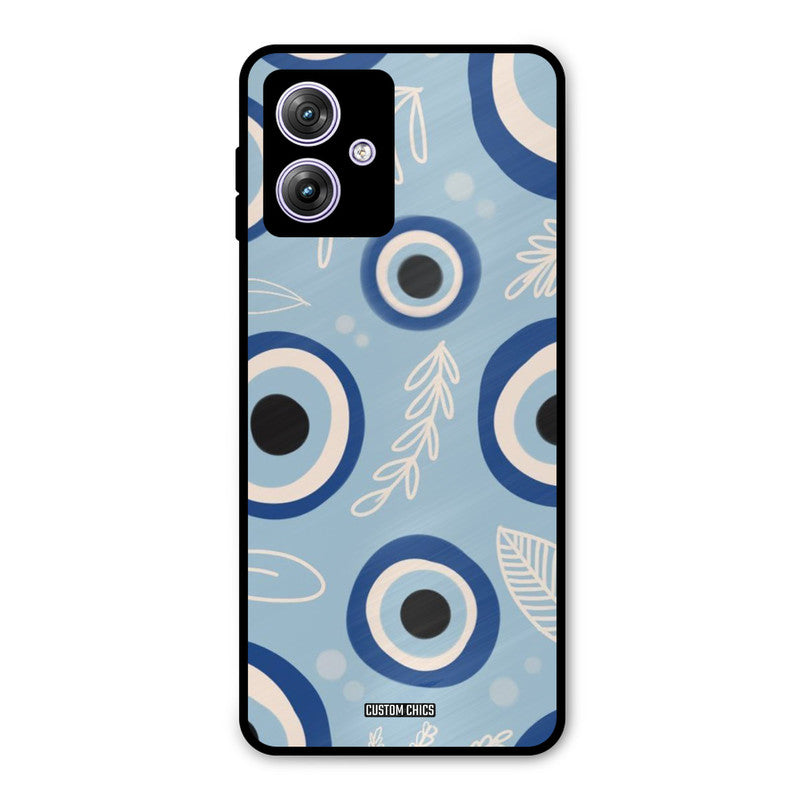 Evil Eye Painting Moto G54 Mobile Back Cover - Aesthetic PrintShield Case