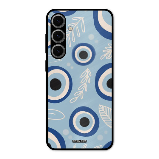 Evil Eye Painting Samsung Galaxy S24 FE Mobile Back Cover - Aesthetic PrintShield Case