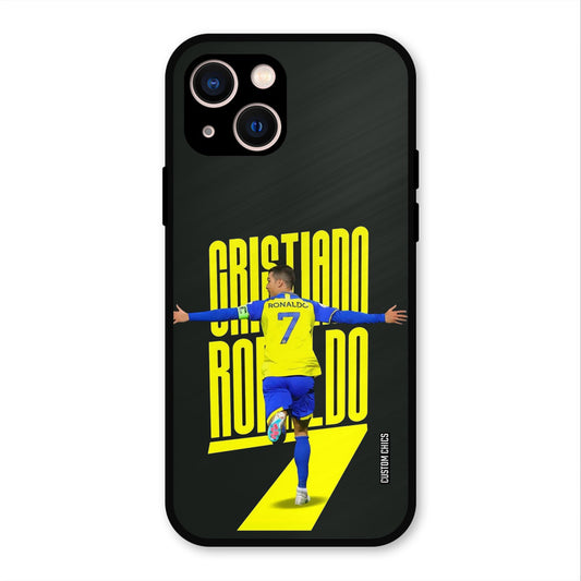 Excited Ronaldo  iPhone 13 Mobile Back Cover - Sports PrintShield Case