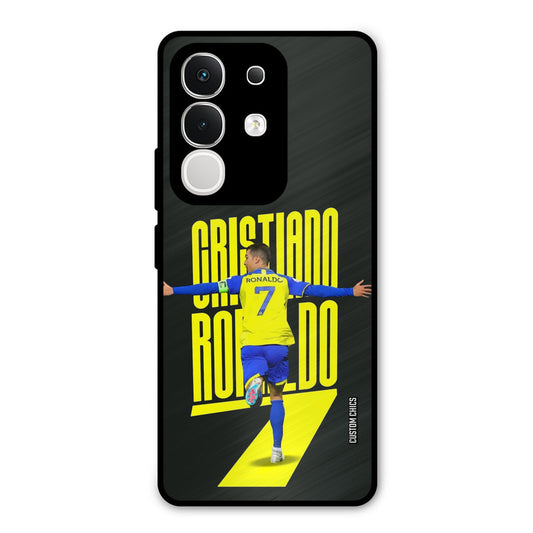 Excited Ronaldo Vivo T4x Mobile Back Cover - Sports PrintShield Case