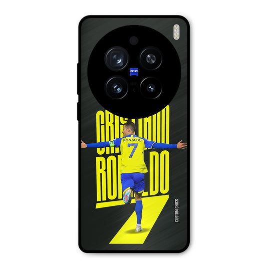 Excited Ronaldo Vivo X200 Pro Mobile Back Cover - Sports PrintShield Case