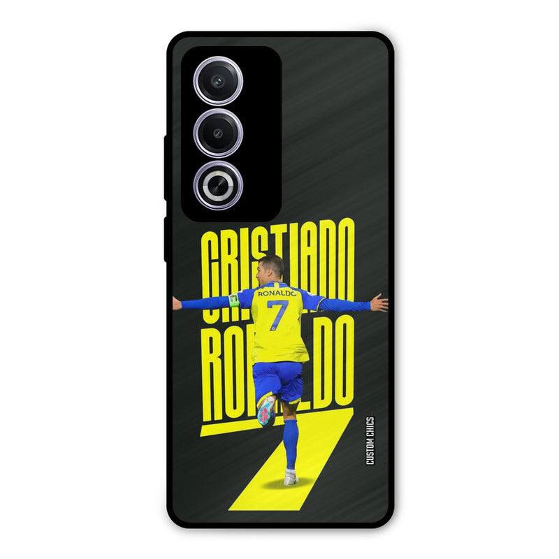 Excited Ronaldo Oppo A3 Pro Mobile Back Cover - Sports PrintShield Case