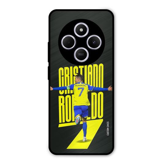 Excited Ronaldo Poco C75 Mobile Back Cover - Sports PrintShield Case