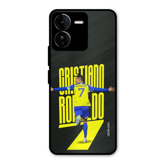 Excited Ronaldo iQOO Z9 Mobile Back Cover - Sports PrintShield Case