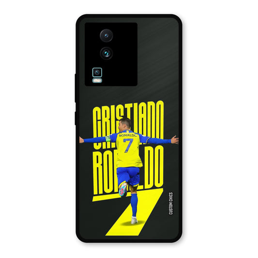 Excited Ronaldo IQOO Neo 7 Mobile Back Cover - Sports PrintShield Case