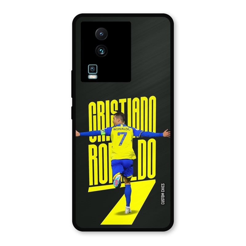 Excited Ronaldo IQOO Neo 7 Pro Mobile Back Cover - Sports PrintShield Case