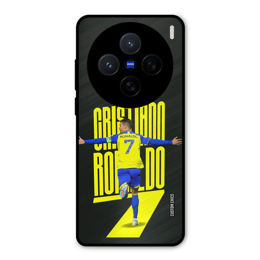 Excited Ronaldo Vivo X200 Mobile Back Cover - Sports PrintShield Case