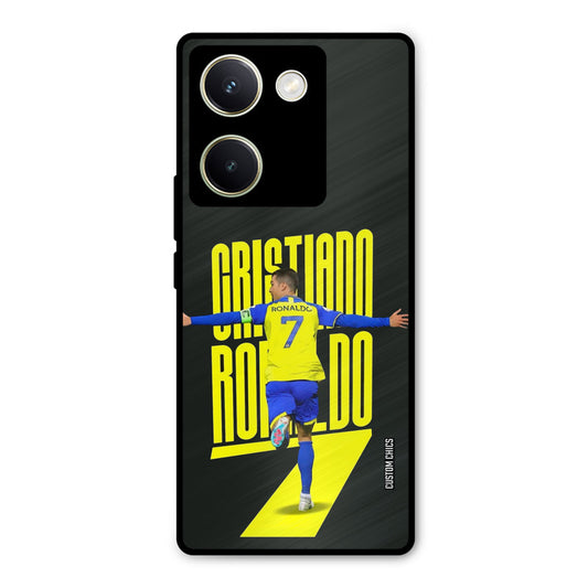 Excited Ronaldo Vivo Y200 Pro Mobile Back Cover - Sports PrintShield Case