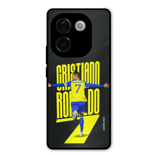 Excited Ronaldo Vivo T3 Pro Mobile Back Cover - Sports PrintShield Case