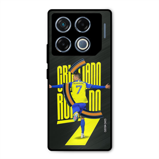 Excited Ronaldo Infinix GT 20 Pro Mobile Back Cover - Sports PrintShield Case