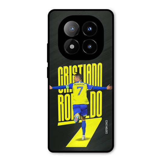Excited Ronaldo Redmi Note 14 Pro Plus 5G Mobile Back Cover - Sports PrintShield Case