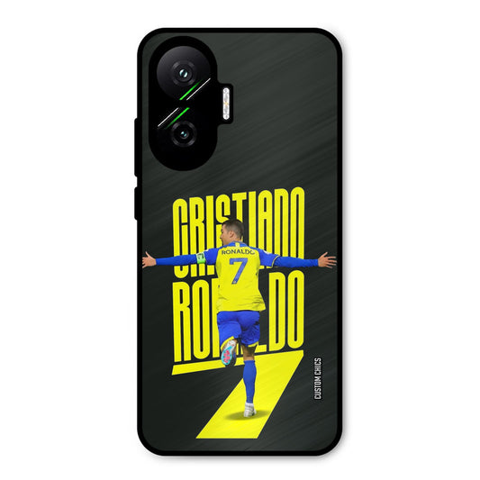 Green Yellow Neymar Poco F7 5G Mobile Back Cover - Sports PrintShield Case