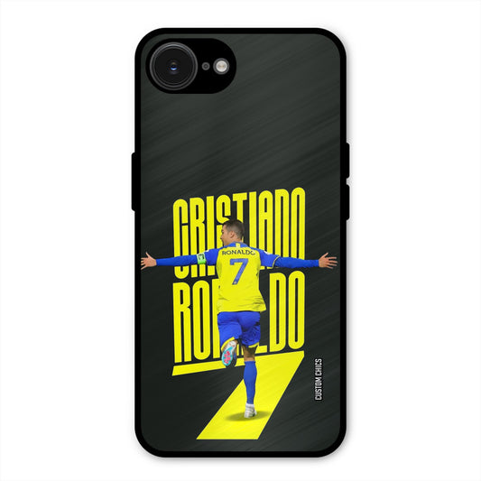 Excited Ronaldo iPhone 16e Mobile Back Cover - Sports PrintShield Case