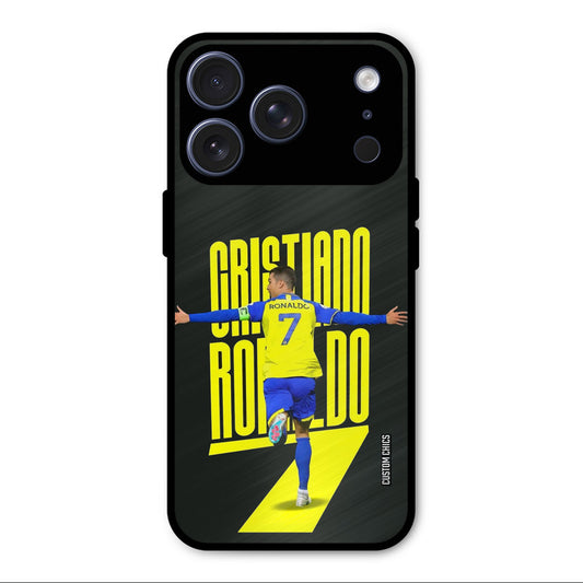 Excited Ronaldo iPhone 17 Pro Max Mobile Back Cover - Sports PrintShield Case