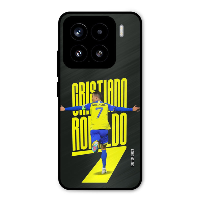 Excited Ronaldo Xiaomi 15 5G Mobile Back Cover - Sports PrintShield Case