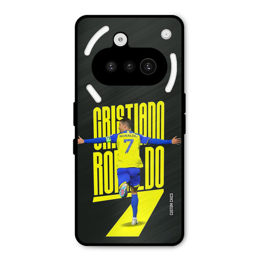 Excited Ronaldo Nothing Phone 3A Mobile Back Cover - Sports PrintShield Case