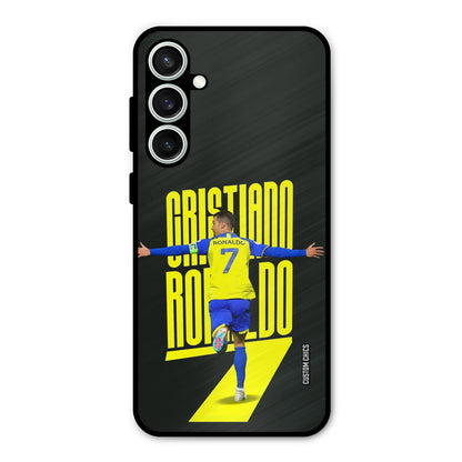 Excited Ronaldo Samsung Galaxy S23 Mobile Back Cover - Sports PrintShield Case