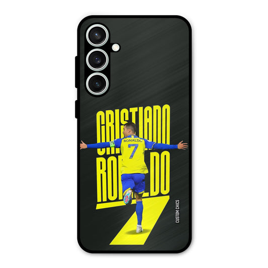 Excited Ronaldo Samsung Galaxy S23 Mobile Back Cover - Sports PrintShield Case