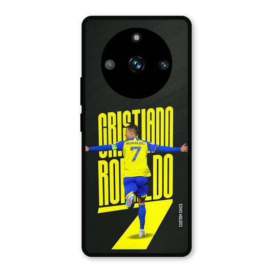 Excited Ronaldo Realme 11 Pro Plus Mobile Back Cover - Sports PrintShield Case