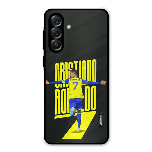 Excited Ronaldo Samsung Galaxy A36 Mobile Back Cover - Sports PrintShield Case