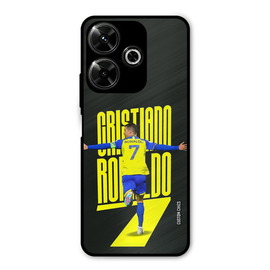 Excited Ronaldo Redmi 13 5G Mobile Back Cover - Sports PrintShield Case