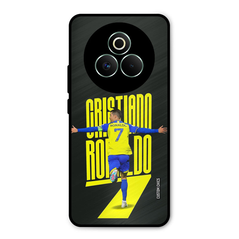 Excited Ronaldo Realme P3 Pro 5G Mobile Back Cover - Sports PrintShield Case