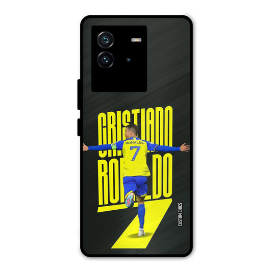 Excited Ronaldo iQOO Neo 6 5G Mobile Back Cover - Sports PrintShield Case