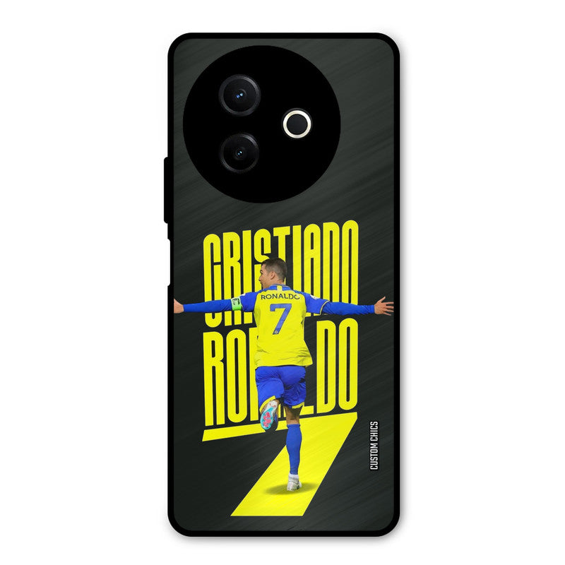 Excited Ronaldo Vivo Y39 Mobile Back Cover - Sports PrintShield Case