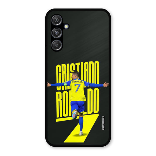 Excited Ronaldo Samsung Galaxy M34 5G Mobile Back Cover - Sports PrintShield Case